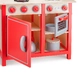 Детска дървена кухня в червено – Лукс от New Classic Toys ‍