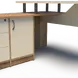 Бюро с помощен шкаф