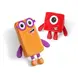 Learning Resources Плюшена играчка One and Two Numberblocks, 2 броя