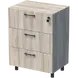 ШКАФ УНИ 60X52 Н=80СМ С 3 ЧЕКМЕДЖЕТА СЪС ЗАКЛЮЧВАНЕ С КРАКА