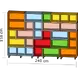 СЕКЦИЯ ТЕТРИС 240X35 Н=158СМ ВАРИАНТ 8