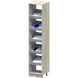 ШКАФ НАКСИ 40X40 Н=190СМ С НАКЛОНЕНИ РАФТОВЕ