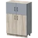 ШКАФ АРШ 80X42 Н=120СМ С 4 ПРАВИ ВРАТИ