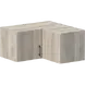 НАДСТРОЙКА ЪГЛОВА УНИ 80X80 Н=40СМ С ВРАТИ