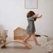 Дървена Дъска за Баланс Ginger Home – Безопасна Играчка за Деца, 82x30x15 см