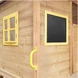 Голяма Детска Къща Ginger Home с Пясъчник и Пързалка, за Игра на Открито в Двора и Градината, Дървена, 258х271.5х291 см.
