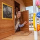Голяма Детска Къща Ginger Home с Пясъчник и Пързалка, за Игра на Открито в Двора и Градината, Дървена, 258х271.5х291 см.