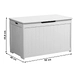 Детска Ракла за Играчки и Пейка 2 в 1 Ginger Home Дървена JWTR-3086 WHITE
