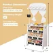Дървен Детски Магазин и Театър 2 в 1 Ginger Home, за Ролеви Игри, с Каса, POS Терминал и Скенер със Звук, Играчки и Аксесоари, 45x24x97.5 см, за Деца Над 3 Години