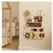 Дървен Бизи Борд Мече Ginger Home, Монтесори Дъска за Фина Моторика, 30x39 см