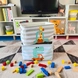 Кутия за Съхранение на Играчки, Дрехи, Козметика, Сгъваема, с Удобни Дръжки, за Детска стая, Спалня, Дневна - Динозавър, Ginger Home
