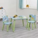 Детска Маса със Столчета GINGER HOME за Рисуване, Игра, Хранене, Дървена, Детска Стая SAVANNA, Ginger Home