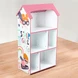 Детска дървена етажерка за книги във формата на къща с покрив - DREAMS, Ginger Home