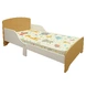 Детско Дървено Легло със Защита и Подматрачна Рамка 140/70 см – GINGER HOME