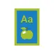 Office 1 Образователни карти - Английската азбука, 26 броя