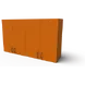 ШКАФ ГОРЕН С 4 ВРАТИ 120Х30 Н=70СМ