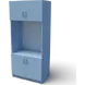 ШКАФ КЕНТАВЪР 80Х50 Н=180
