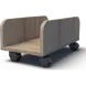  ПОСТАВКА МОБИЛНА ЗА КОМПЮТЪР 27Х50 Н=22СМ