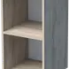 ШКАФ УНИ 40X40 Н=80СМ ОТВОРЕН С РАФТ С КРАКА