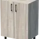 ШКАФ УНИ 60X42 Н=80СМ С 2 ВРАТИ