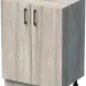 ШКАФ УНИ 60X52 Н=80СМ С 2 ВРАТИ 
