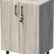 ШКАФ УНИ 60X52 Н=80СМ С 2 ВРАТИ 
