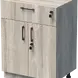 ШКАФ УНИ 60X42 Н=80СМ С 2 ВРАТИ И ЧЕКМЕДЖЕ