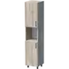 ШКАФ УНИ 40X52 Н=190СМ С ВРАТИ И НИША С КРАКА