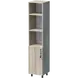 ШКАФ УНИ 40X52 Н=190СМ С ВРАТА И РАФТОВЕ СЪС ЗАКЛЮЧВАНЕ С КРАКА