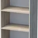 ШКАФ УНИ 60X40 Н=120СМ ОТВОРЕН С РАФТОВЕ 