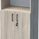 ШКАФ УНИ 60X52 Н=120СМ С ВРАТИ И НИША 