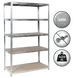 СТЕЛАЖ CR-1012 - 250 ЦИНК 200*120*60