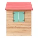 Детска дървена къщичка за игра на открито GINGER HOME – за двор и градина, 115×102×129 см