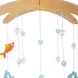 Small Foot Въртележка Океан, дървена, 25 х 25 х 40 cm
