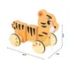 Small Foot Тигър Сафари, за дърпане, дървен