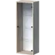 ВИТРИНА УНИ 40X28 Н=110СМ С ВРАТА
