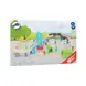Small Foot Влакче, с релси и мост, дървено, 60 части