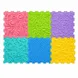 Модулен сензорен килим ORTHO PUZZLE, 6 части 30х30 см, Микс първи стъпки