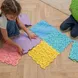 Модулен сензорен килим ORTHO PUZZLE, 6 части 30х30 см, Микс първи стъпки