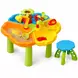 Сензорна маса за пясък и вода 2в1 със столче Jolly – детска водна маса с аксесоари