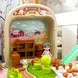 Детски ветеринарен комплект и къщичка за животни в куфарче Jolly – ролеви комплект за грижа