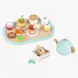 Дървен чаен сервиз с аксесоари – Lelin Toys