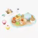 Дървен чаен сервиз с аксесоари – Lelin Toys
