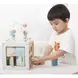 Дървен дидактически куб Вълшебна гора – Lelin Toys