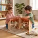 Дървено семейство за къща за кукли – New Classic Toys дървени кукли за ролеви игри