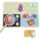 Дървен готварски комплект с тиган и продукти – Tooky Toy