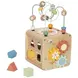 Дървен куб с активности Горски животни от Tooky Toy