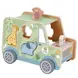 Дървена играчка сортер - Джип с животни от Tooky Toy