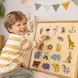 Комплект магнити с фигурки Диви животни 20 части Viga Toys – магнитна игра с животни за деца