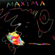 Скреч хартия на цветна основа MAXIMA, 18.5х25.5 см, 230 г / кв.м., Комплект 10 листа /